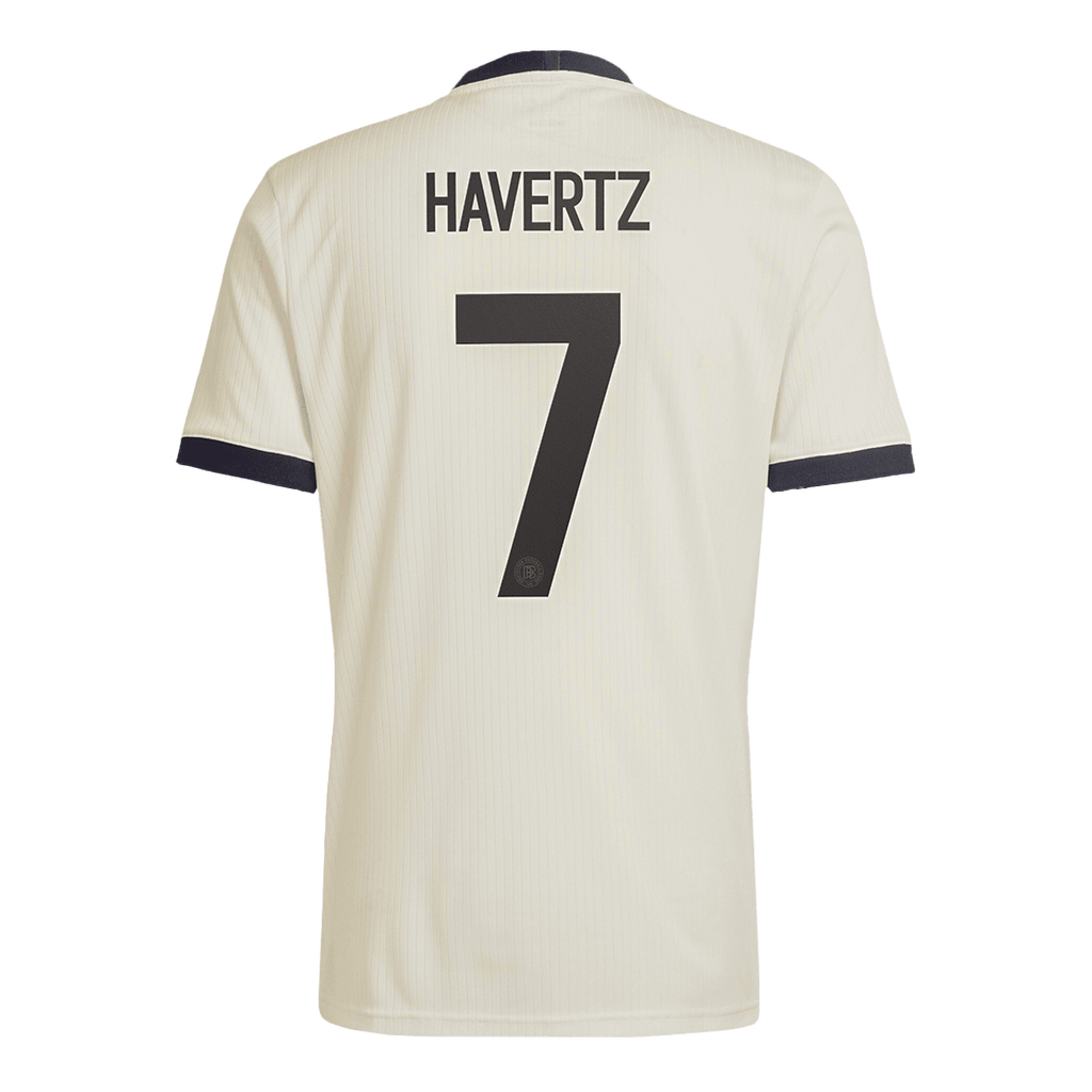 Maillot de football HAVERTZ #7 Allemagne 125e anniversaire 2025 Blanc