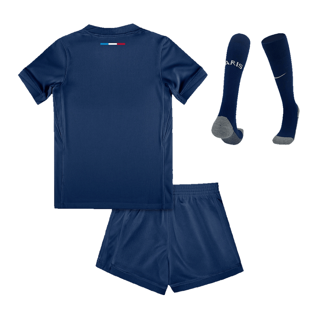 Kit de fútbol para niños: camiseta local del PSG (camiseta, pantalones cortos y calcetines) 2024/25