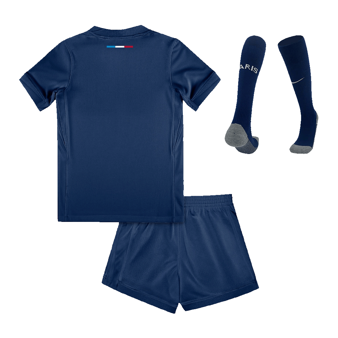 Kit de fútbol para niños: camiseta local del PSG (camiseta, pantalones cortos y calcetines) 2024/25