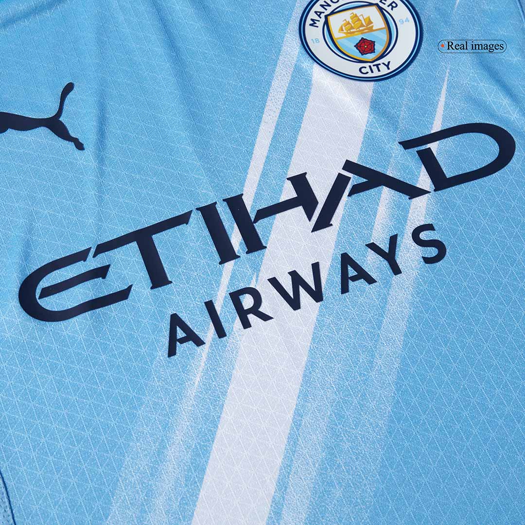 Soccer Kits Authentic HAALAND #9 Manchester City Home Soccer Jersey 2025/26 Blue - Club World Cup