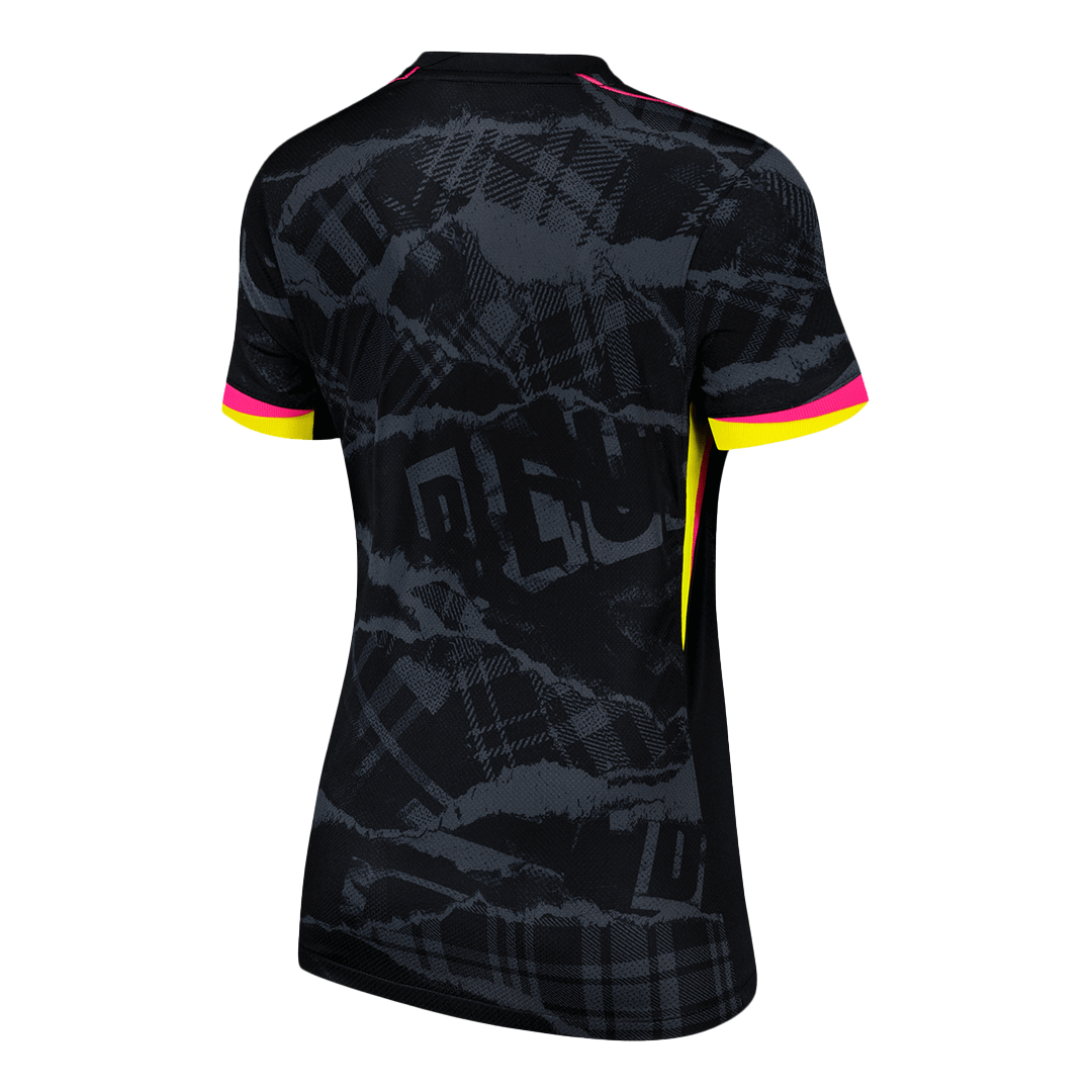 Camiseta de fútbol para mujer del Chelsea, tercera equipación de visitante, temporada 2024/25