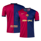 Soccer Kits Barcelona X Travis Scott Home Soccer Jersey 2024/25 Red&Blue