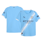 Soccer Kits Authentic Manchester City Home Soccer Jersey 2025/26 Blue