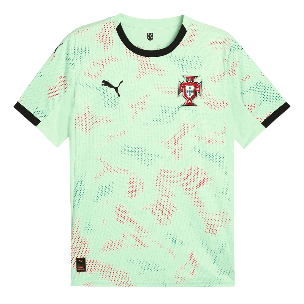 Maillot de football extérieur Portugal 2025 Vert - Championnat d'Europe féminin