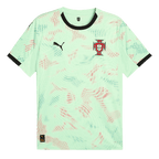 Maillot de football extérieur Portugal 2025 Vert - Championnat d'Europe féminin