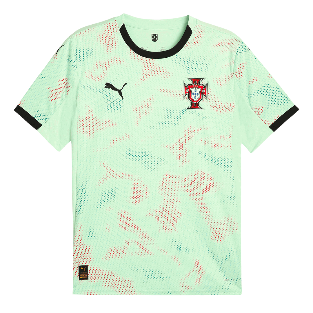 Maillot de football extérieur Portugal 2025 Vert - Championnat d'Europe féminin