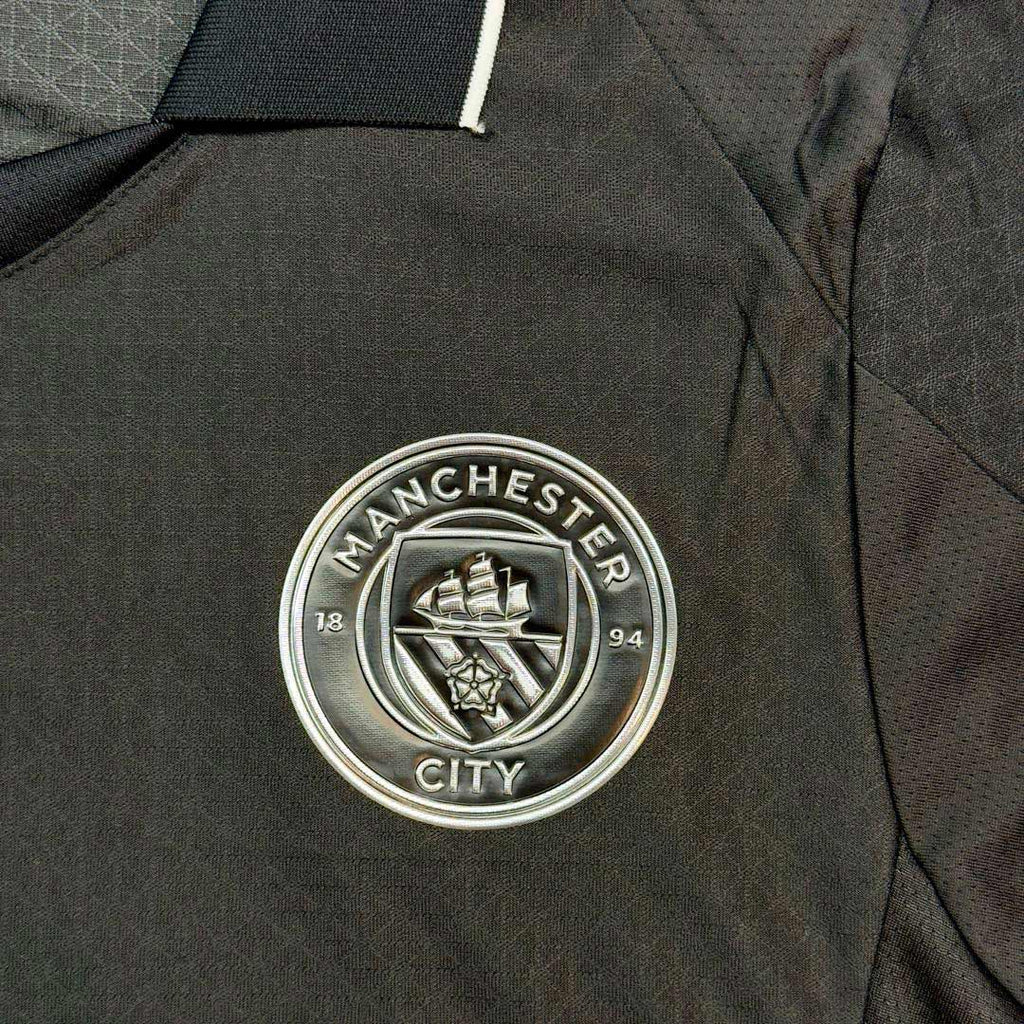 Soccer Kits Authentic HAALAND #9 Manchester City Away Soccer Jersey 2025/26 Black