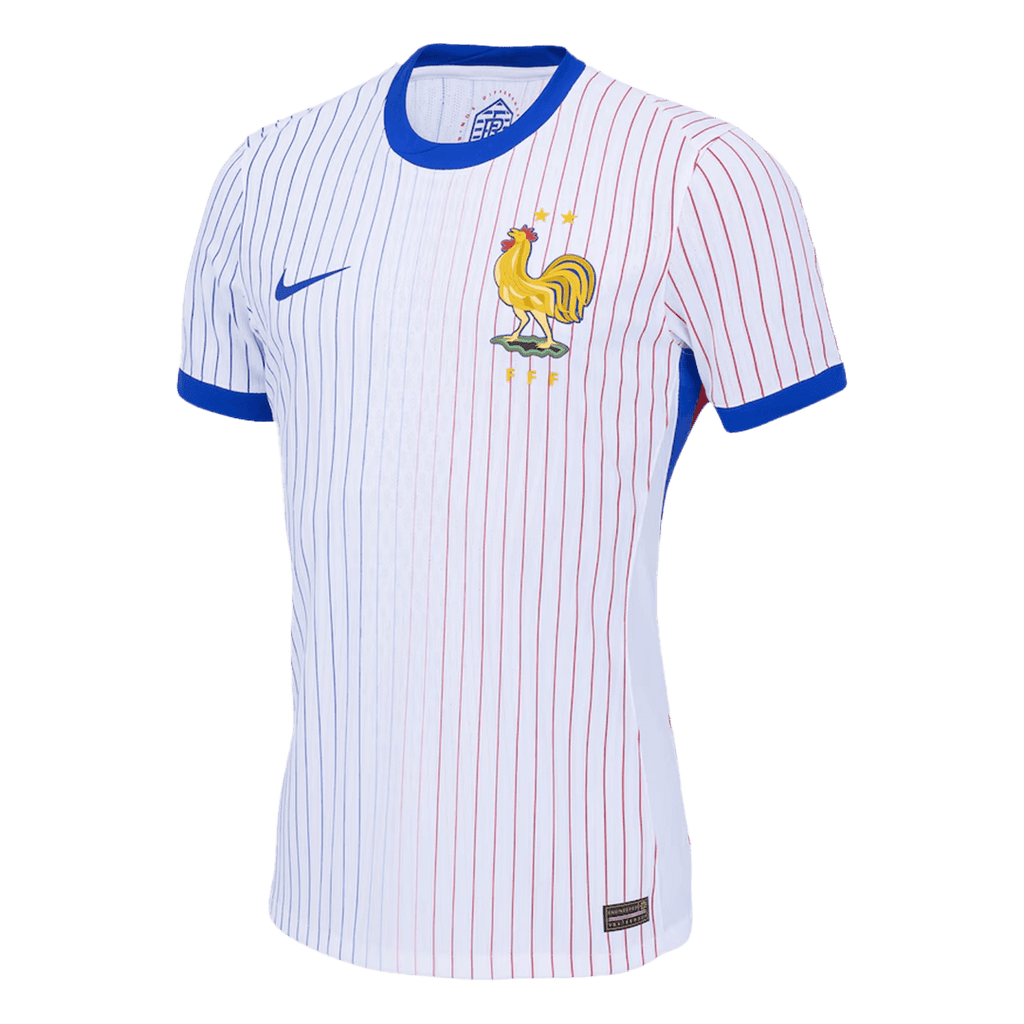 Soccer Kits Authentic France Away Soccer Jersey Euro 2024