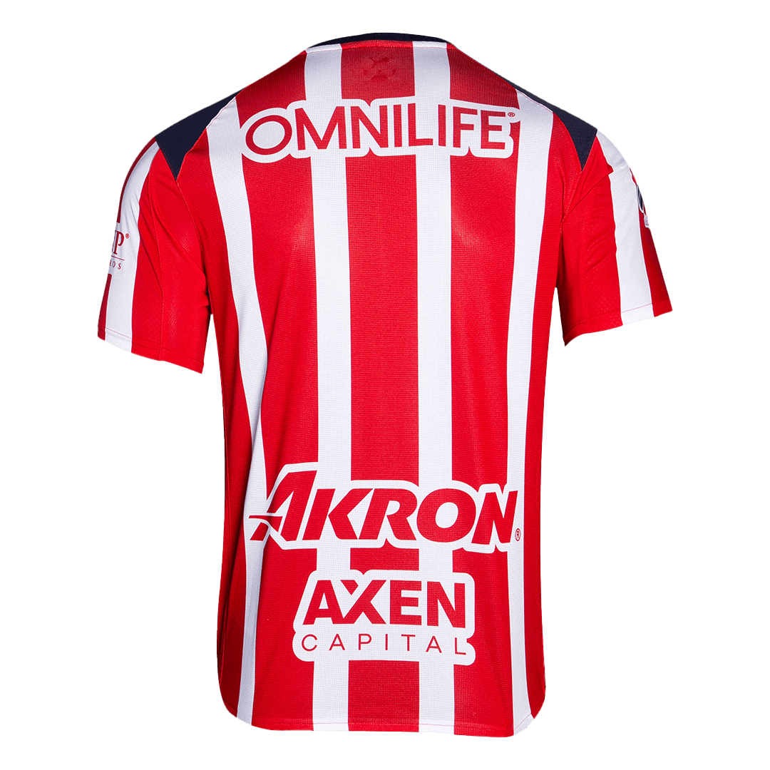 Soccer Kits Chivas Home Soccer Jersey 2025/26 Red&White