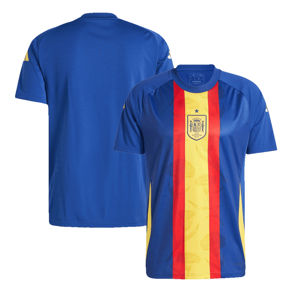 Maillots de football Espagne pré-match Euro 2024 