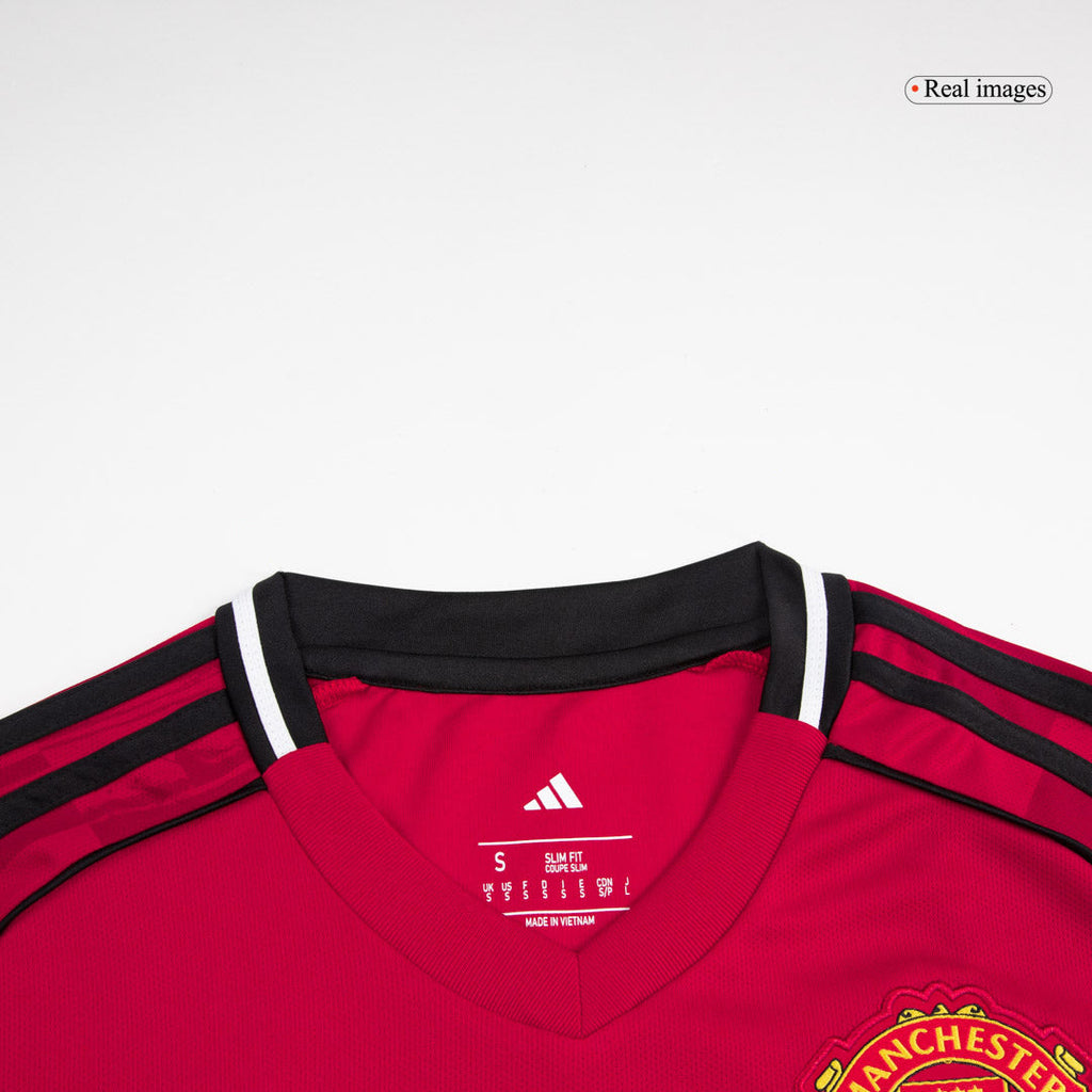 Kits de fútbol ŠEŠKO #30 Manchester United Home Soccer Jersey 2025/26 Rojo