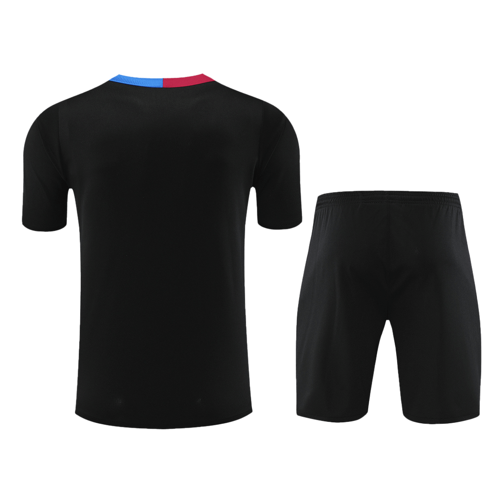 Soccer Kits Barcelona Pre-Match Soccer Jersey Kit(Jersey+Shorts) 2024/25
