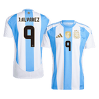 Maillot de football J.ALVAREZ #9 Argentine Domicile 2024