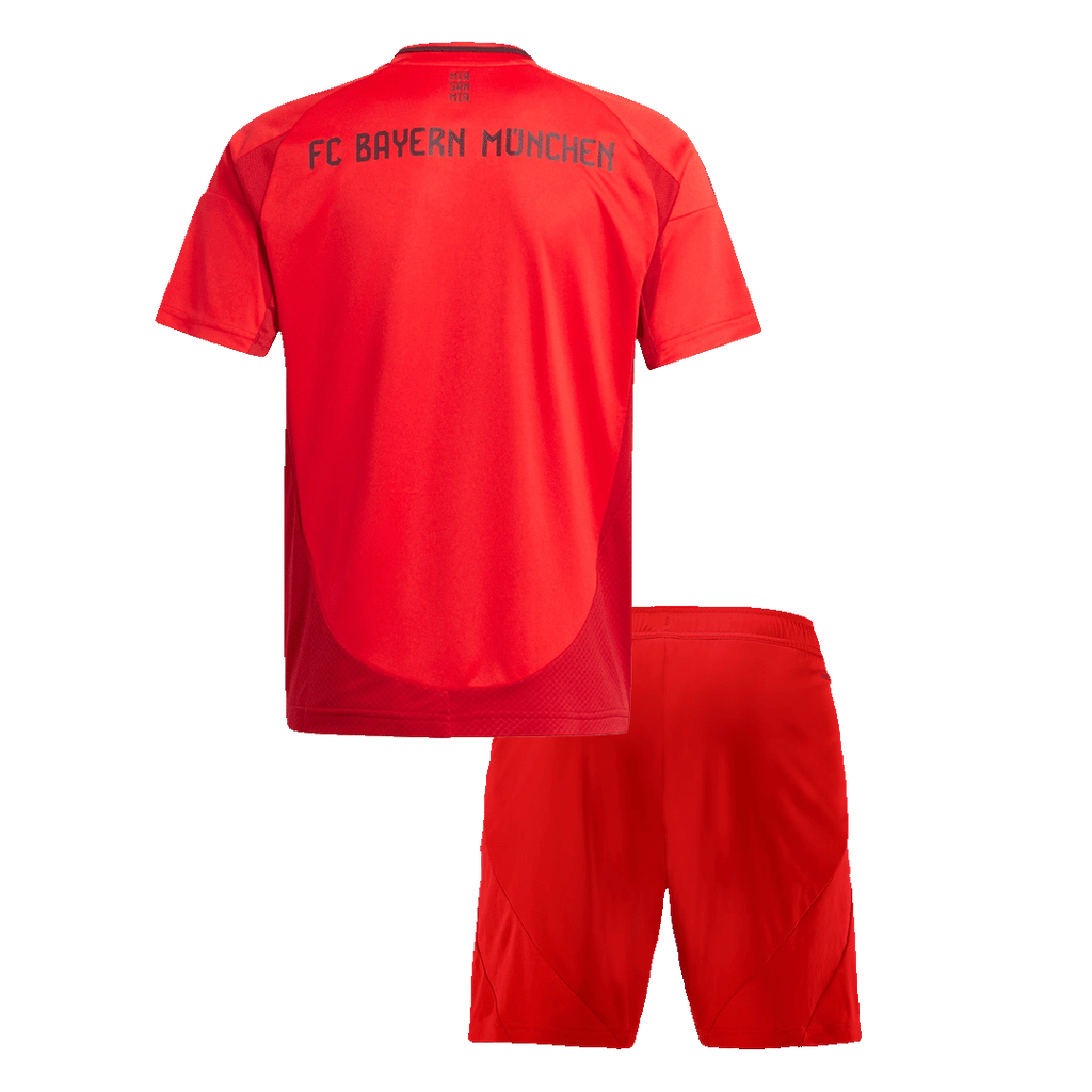 Maillot de football domicile Bayern Munich 2024/25 pour enfant (maillot + short) Rouge