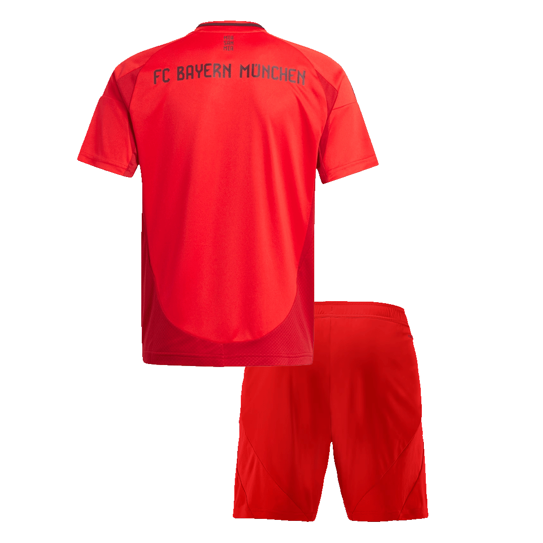 Maillot de football domicile Bayern Munich 2024/25 pour enfant (maillot + short) Rouge