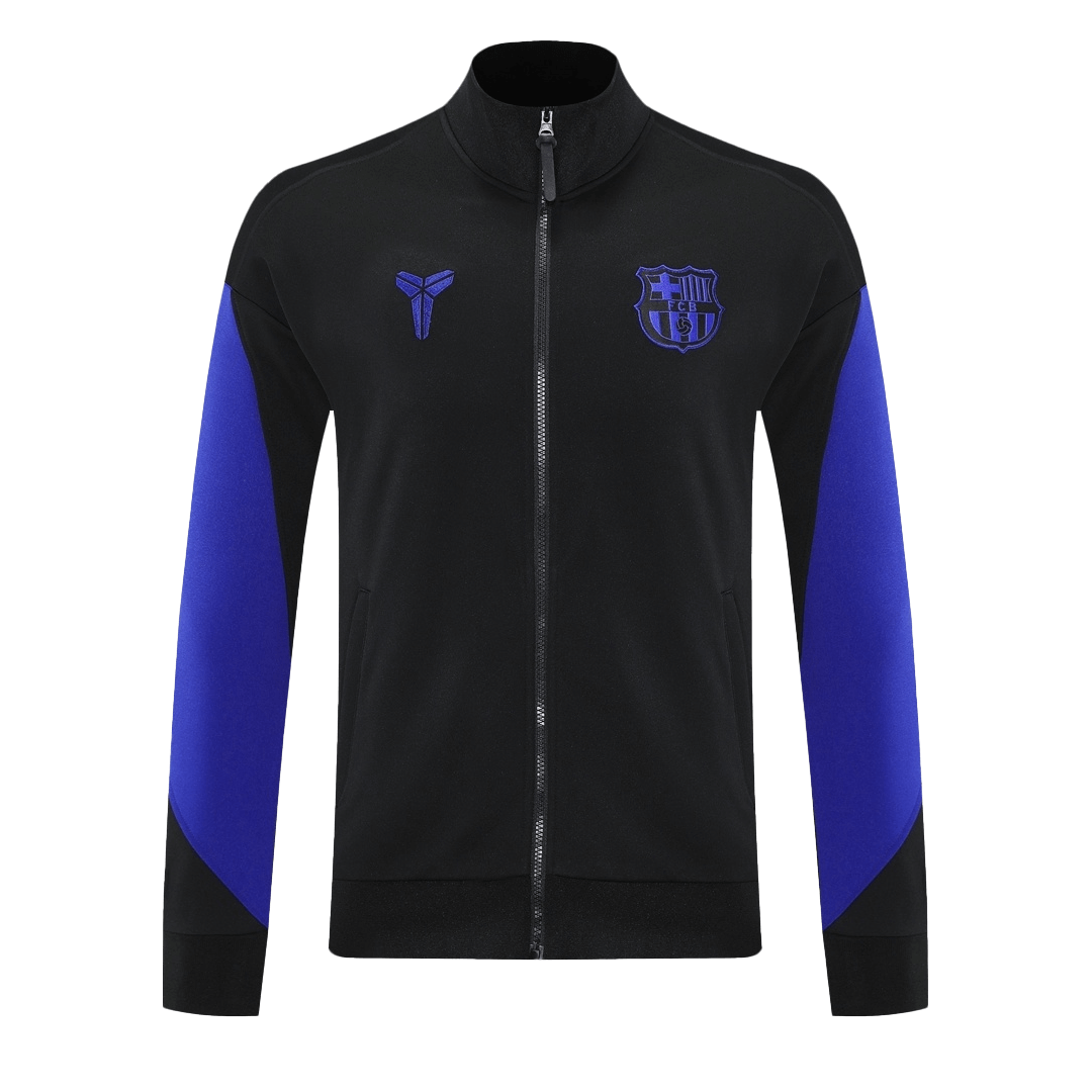 Soccer Kits 25/26 Barcelona Training Jacket Black&Purple