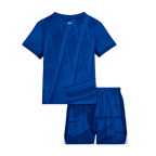 Kit de fútbol para niños: camiseta de local del Chelsea (camiseta y pantalones cortos) 2025/26, azul