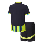 Maillot de football extérieur Manchester City pour enfant (maillot + short) 2024/25