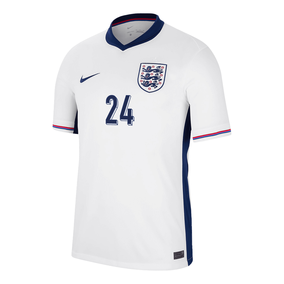 Kits de fútbol PALMER #24 Camiseta de fútbol local de Inglaterra Eurocopa 2024