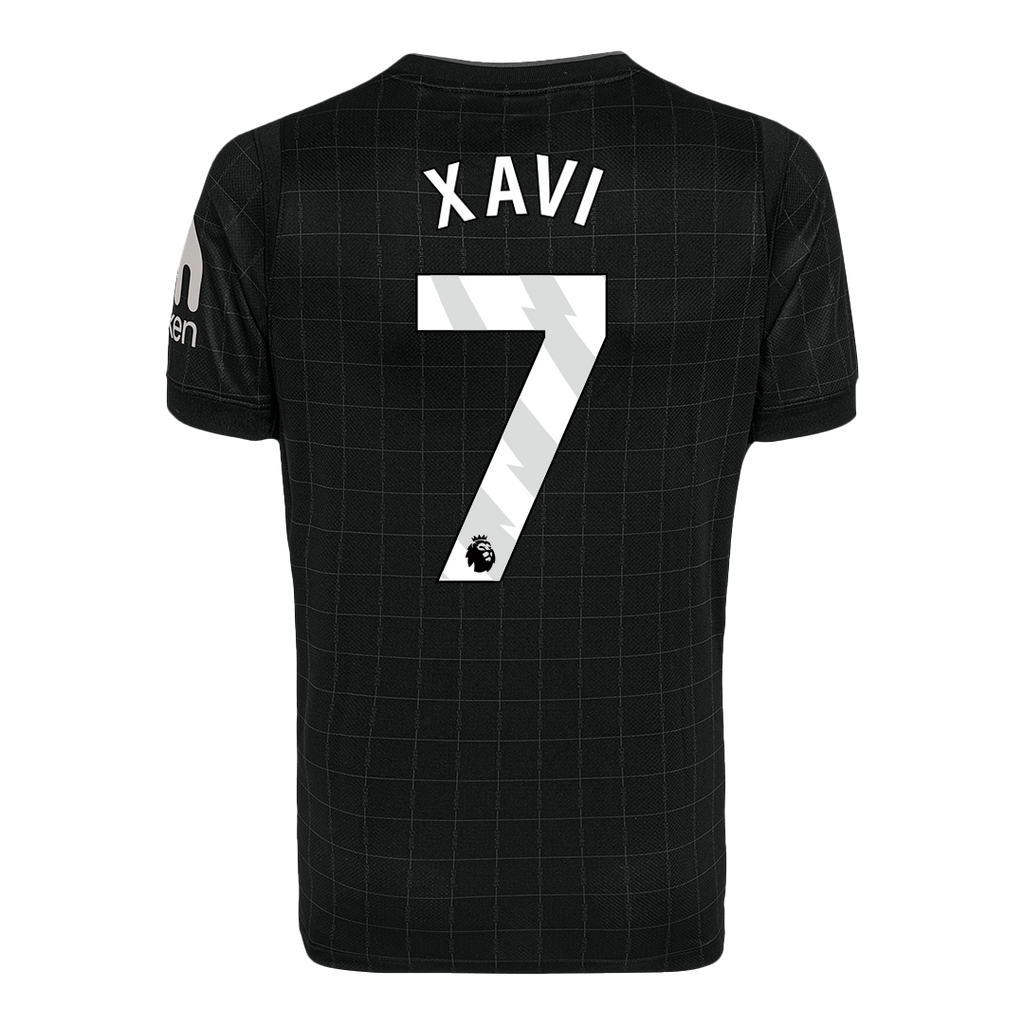 Soccer Kits XAVI #7 Tottenham Hotspur Away Soccer Jersey 2025/26 Black