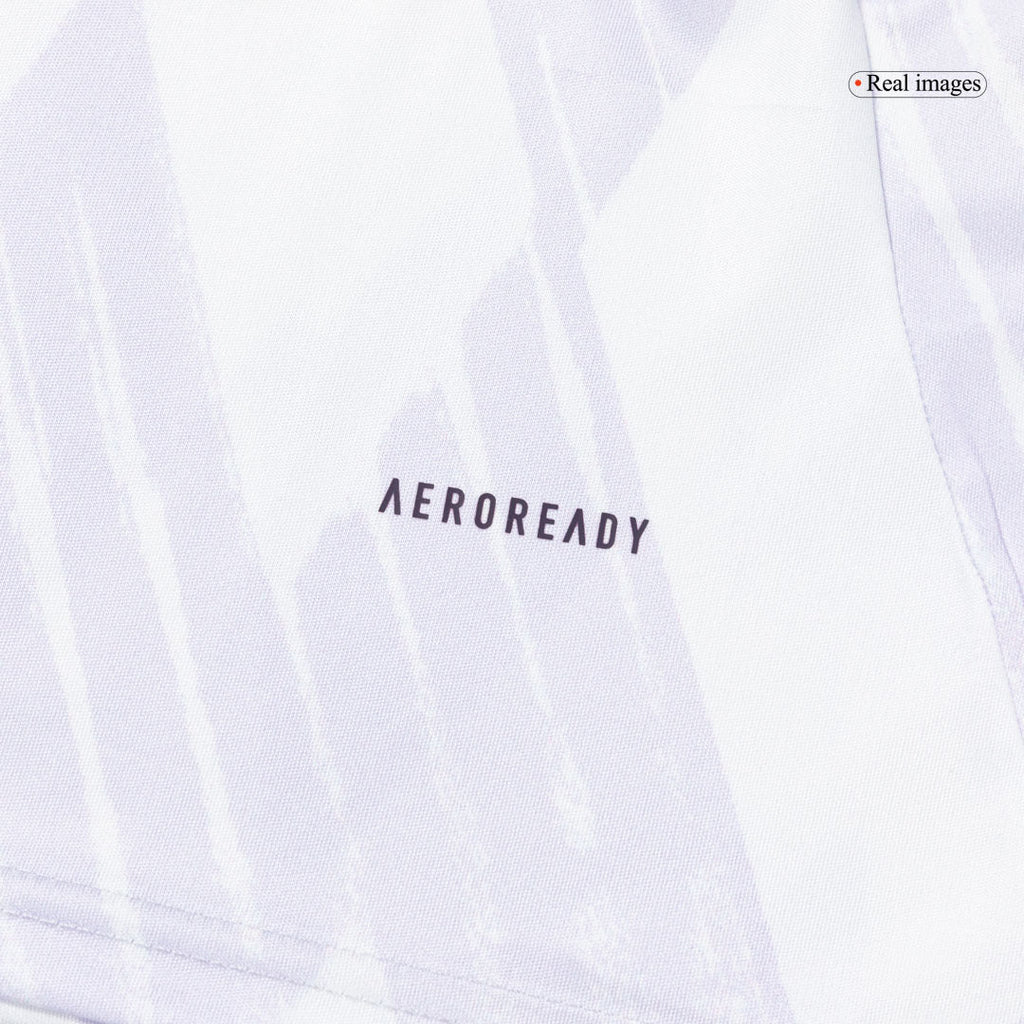 Maillot de football Manchester United extérieur à manches longues 2025/26 blanc