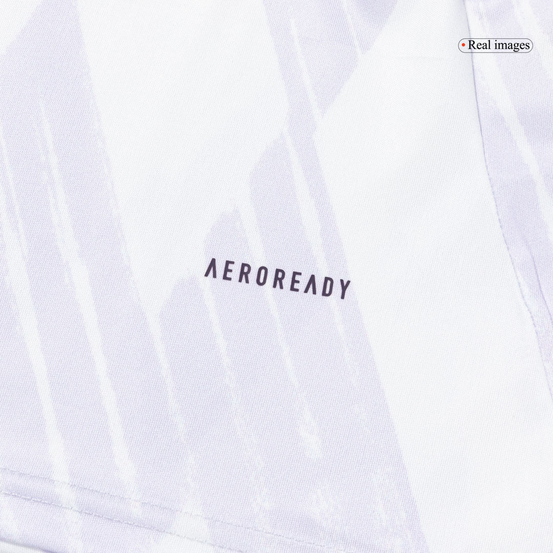 Maillot de football Manchester United extérieur à manches longues 2025/26 blanc