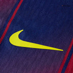 Soccer Kits AuthenticF.DE JONG #21  Barcelona Home Soccer Jersey 2025/26 Red&Blue