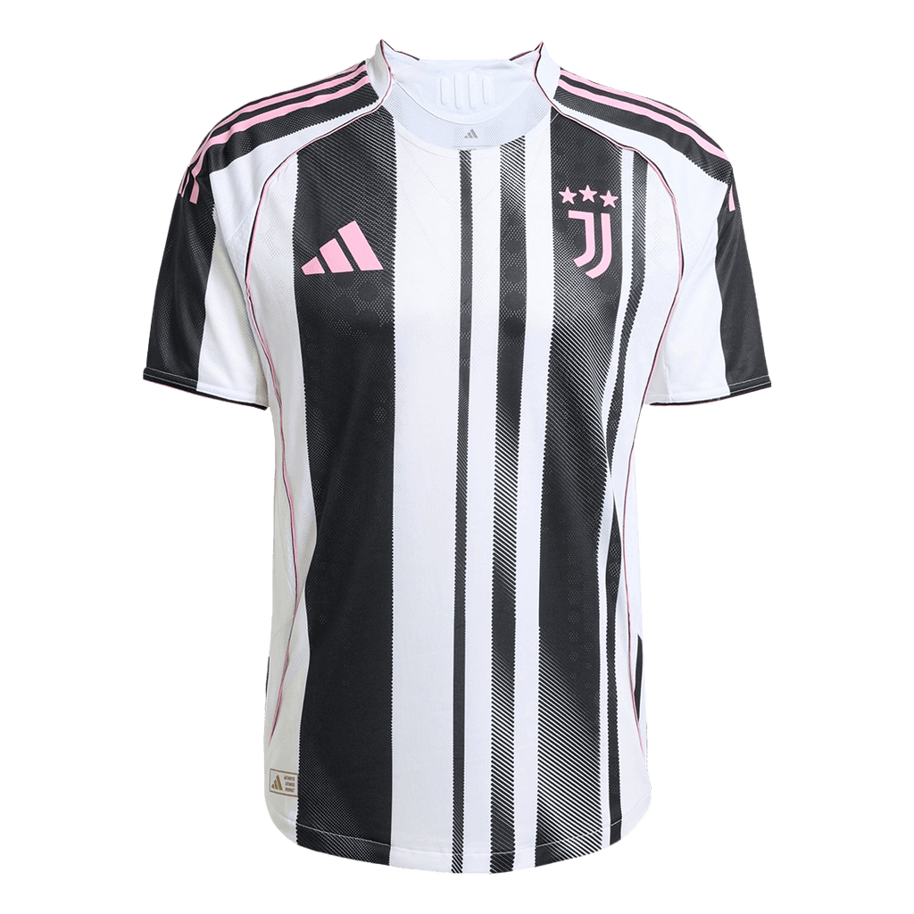 Soccer Kits Authentic Juventus Home Soccer Jersey 2025/26 Black&White