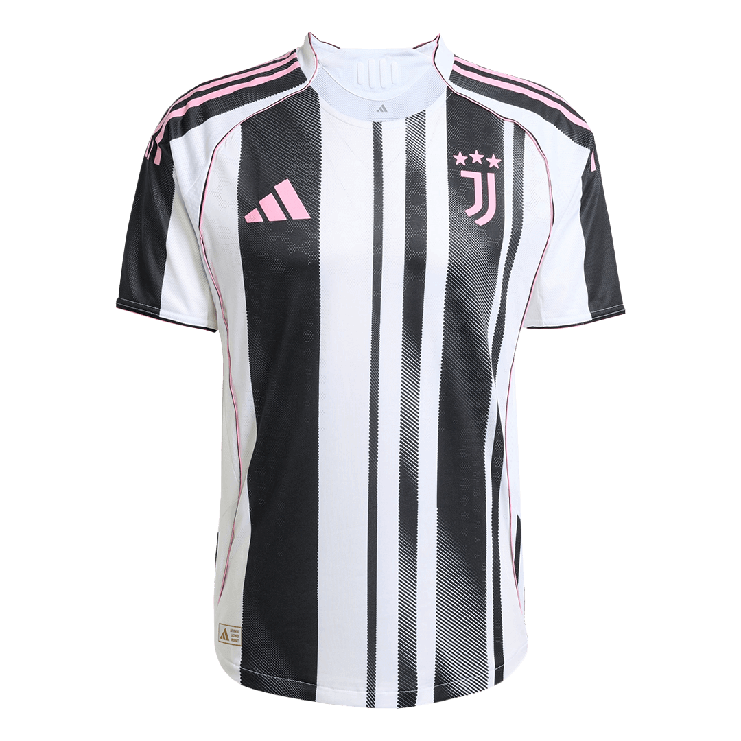 Soccer Kits Authentic Juventus Home Soccer Jersey 2025/26 Black&White