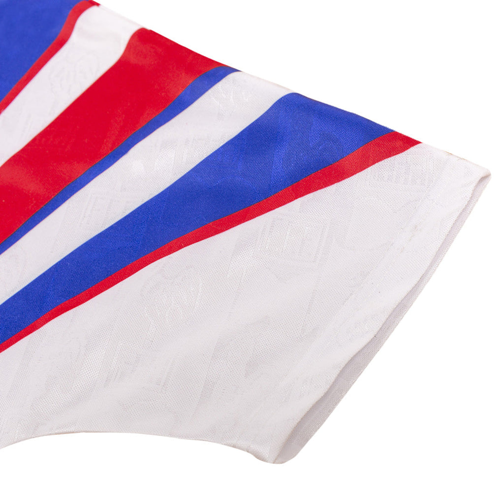 Camiseta de fútbol retro de visitante de Francia 1996