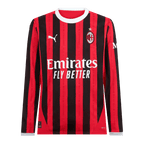 Soccer Kits AC Milan Home Long Sleeve Soccer Jersey 2024/25
