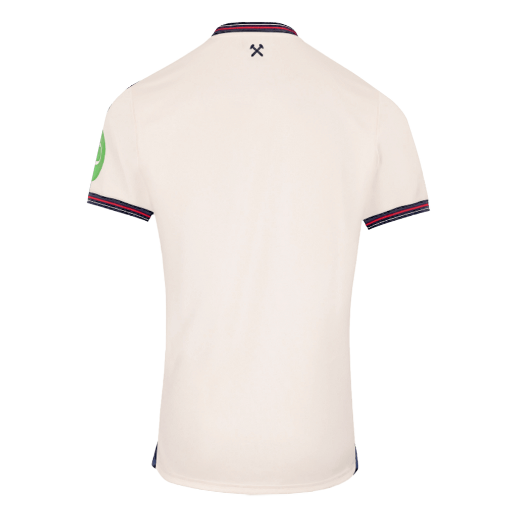 Camiseta de visitante del West Ham United 2025/26, color blanco