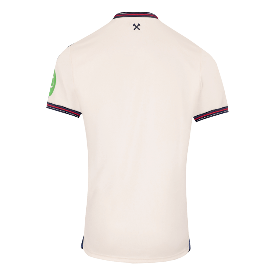 Camiseta de visitante del West Ham United 2025/26, color blanco