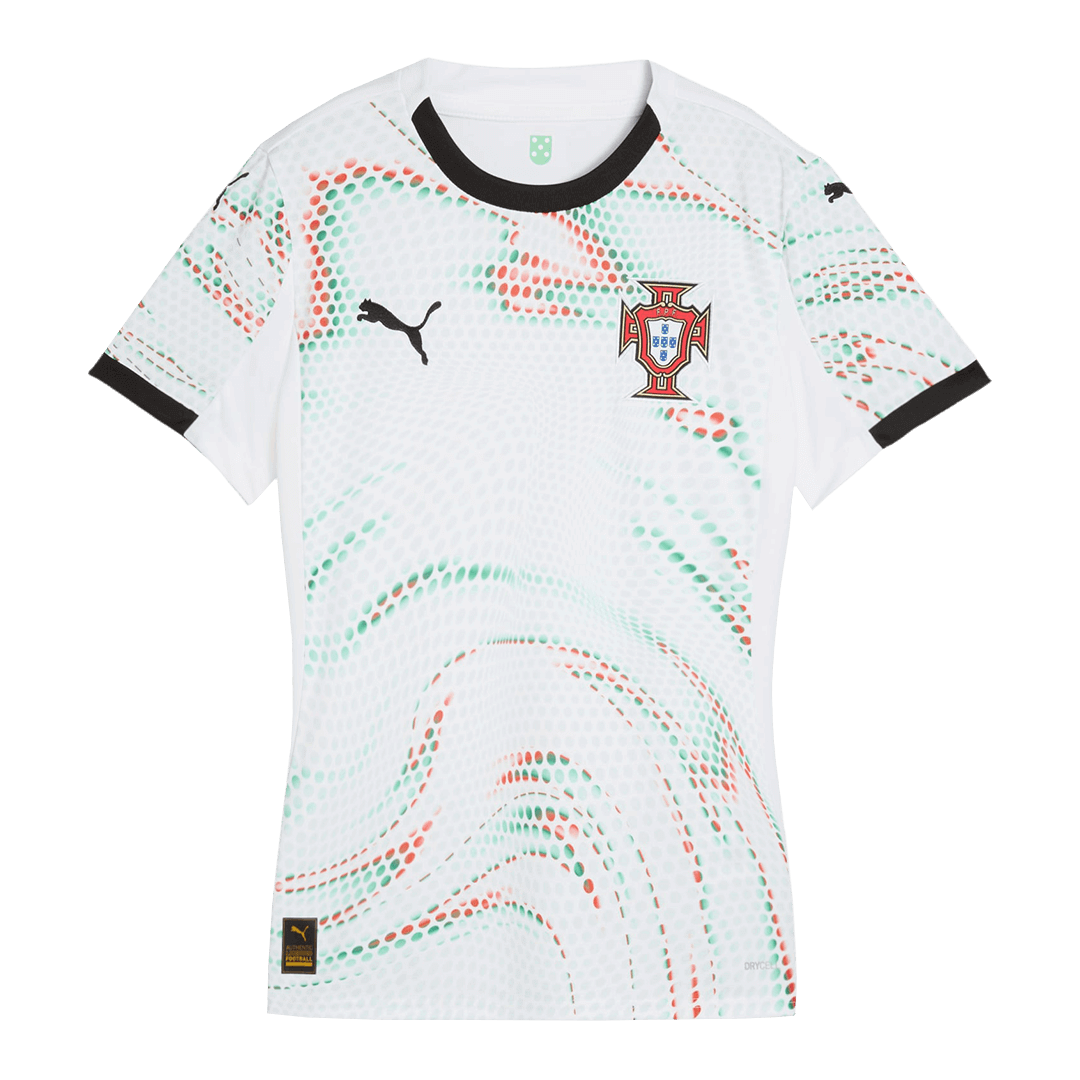 Soccer Kits Women's Portugal Away Soccer Jersey 2025 White