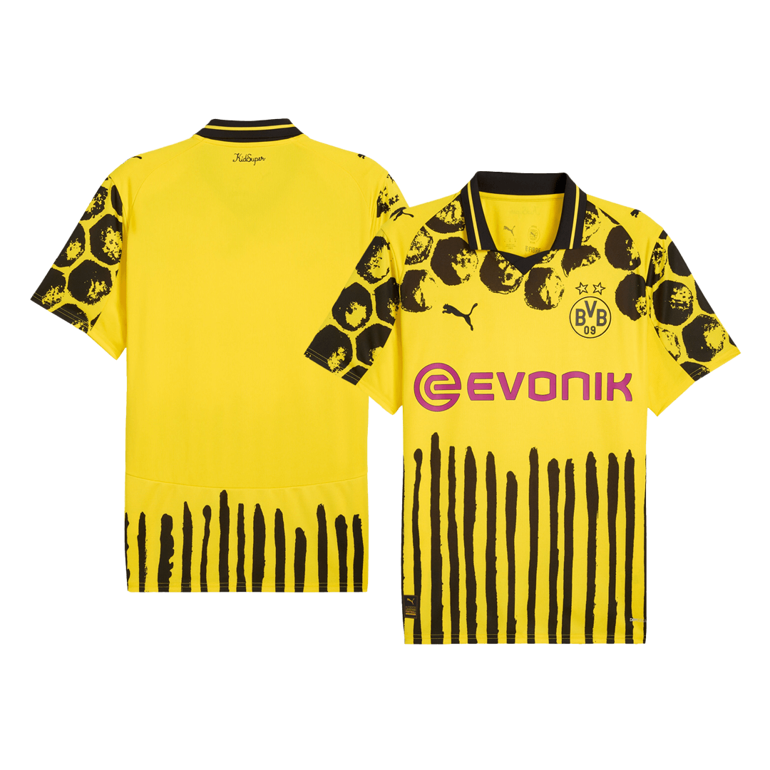 Soccer Kits Borussia Dortmund Home Soccer Jersey 2025/26—KidSuper