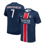 Maillot de football KVARATSKHELIA #7 PSG Domicile 2024/25