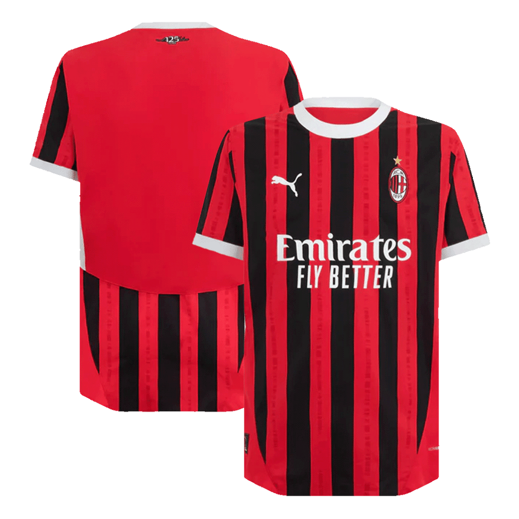 Soccer Kits Authentic AC Milan Home Soccer Jersey 2024/25