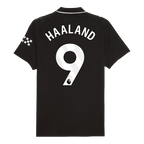 Soccer Kits Authentic HAALAND #9 Manchester City Away Soccer Jersey 2025/26 Black