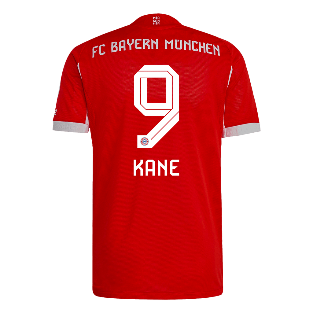 Soccer Kits Authentic KANE #9 Bayern Munich Home Soccer Jersey 2025/26 Red