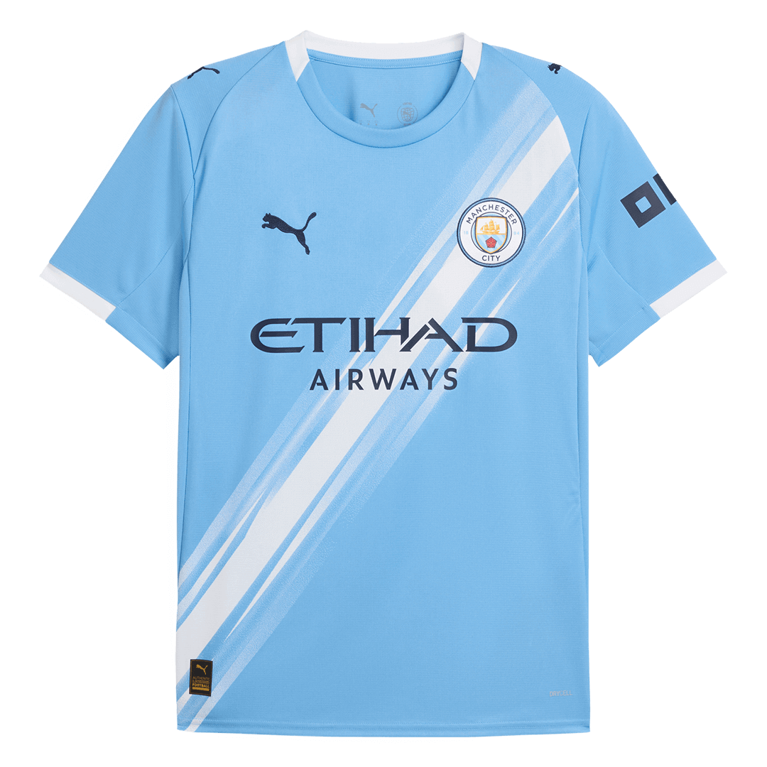 Maillot de football Manchester City Domicile 2025/26 Bleu