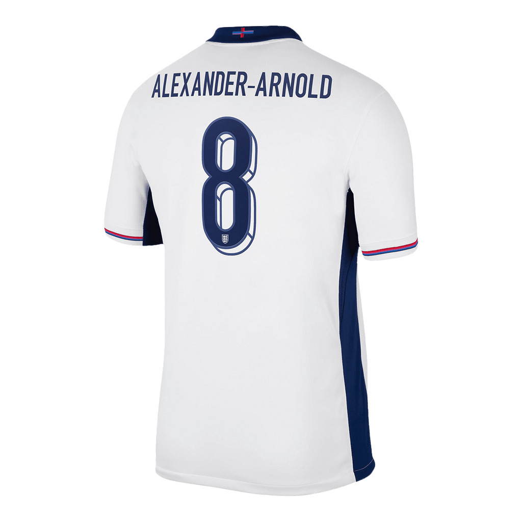 Soccer Kits ALEXANDER-ARNOLD #8 England Home Soccer Jersey Euro 2024