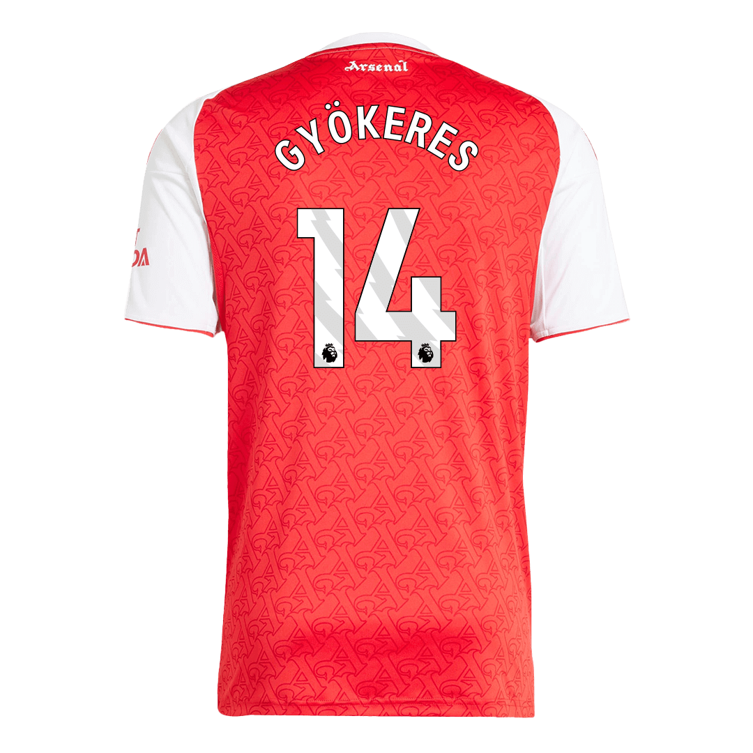 Kits de football GYÖKERES #14 Maillot de football Arsenal Domicile 2025/26 Rouge