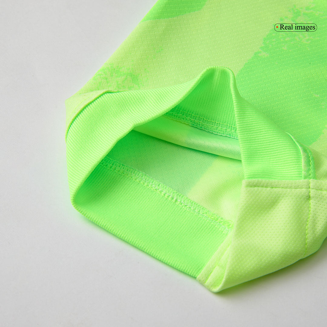 Soccer Kits Barcelona Third Away Soccer Jersey Kit(Jersey+Shorts) 2024/25 - UCL