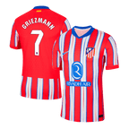 Soccer Kits Authentic GRIEZMANN #7 Atletico Madrid Home Soccer Jersey 2024/25