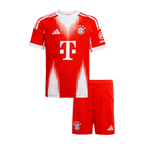 Maillot de football domicile Bayern Munich 2025/26 pour enfant (maillot + short) Rouge
