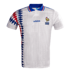 Camiseta de fútbol retro de visitante de Francia 1994