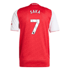 Soccer Kits Authentic SAKA #7 Arsenal Home Soccer Jersey 2025/26 Red