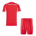 Soccer Kits Bayern Munich Home Soccer Jersey Kit(Jersey+Shorts) 2025/26 Red