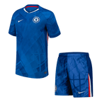 Soccer Kits Chelsea Home Soccer Jersey Kit(Jersey+Shorts) 2025/26 Blue