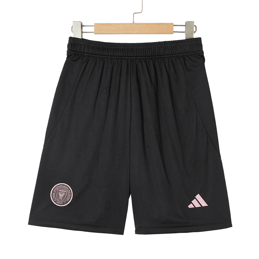 Maillot de football Inter Miami Extérieur (Maillot + Short) 2025 Noir et Gris
